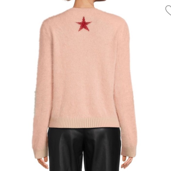 NEW Red Valentino Red Ladies Wool Blend Crewneck Sweater XS - Picture 2 of 11